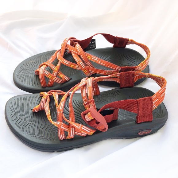 CHACO | Z/VOLV X2 CHAIR POPPY SANDALS SIZE 8 - Picture 5 of 8
